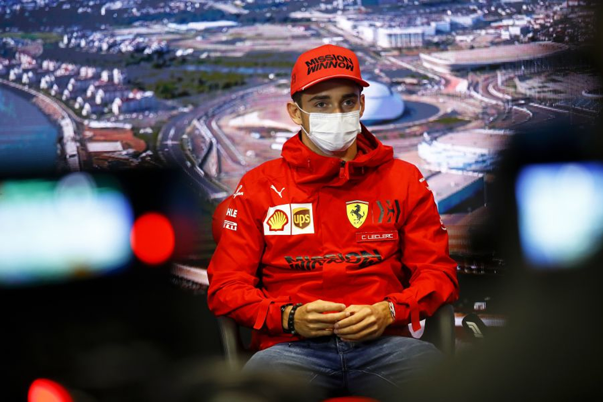 Charles Leclerc, feliz pero cauteloso previo al GP de Bahréin