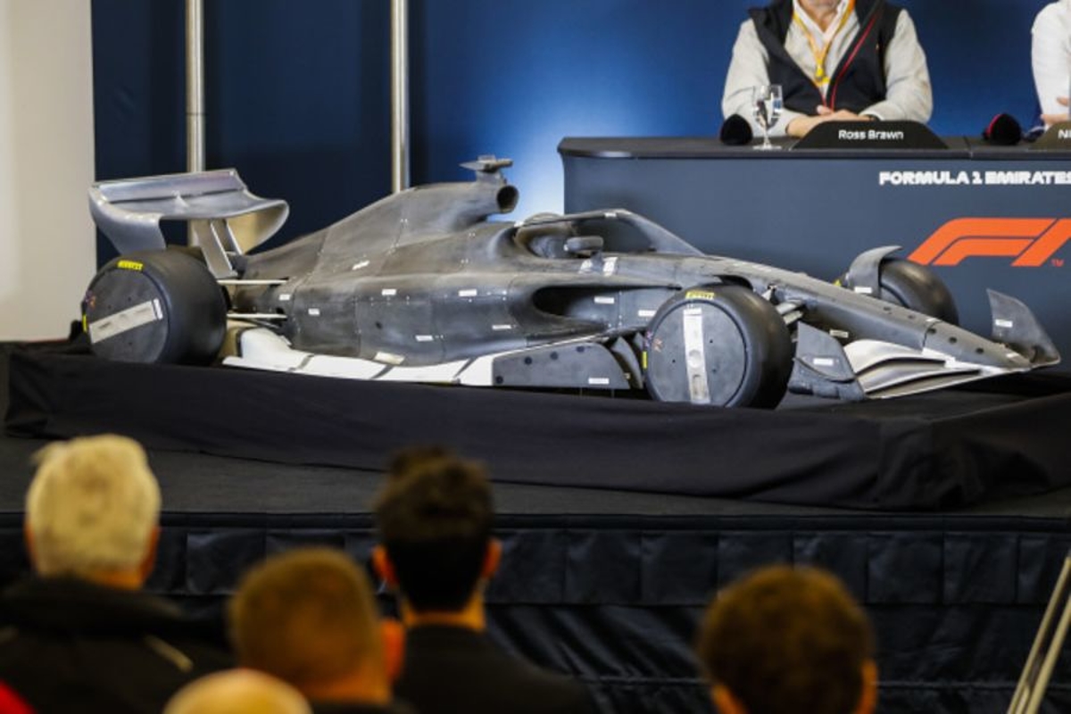Formule 1 deelt nieuwe teaser van 2022-auto