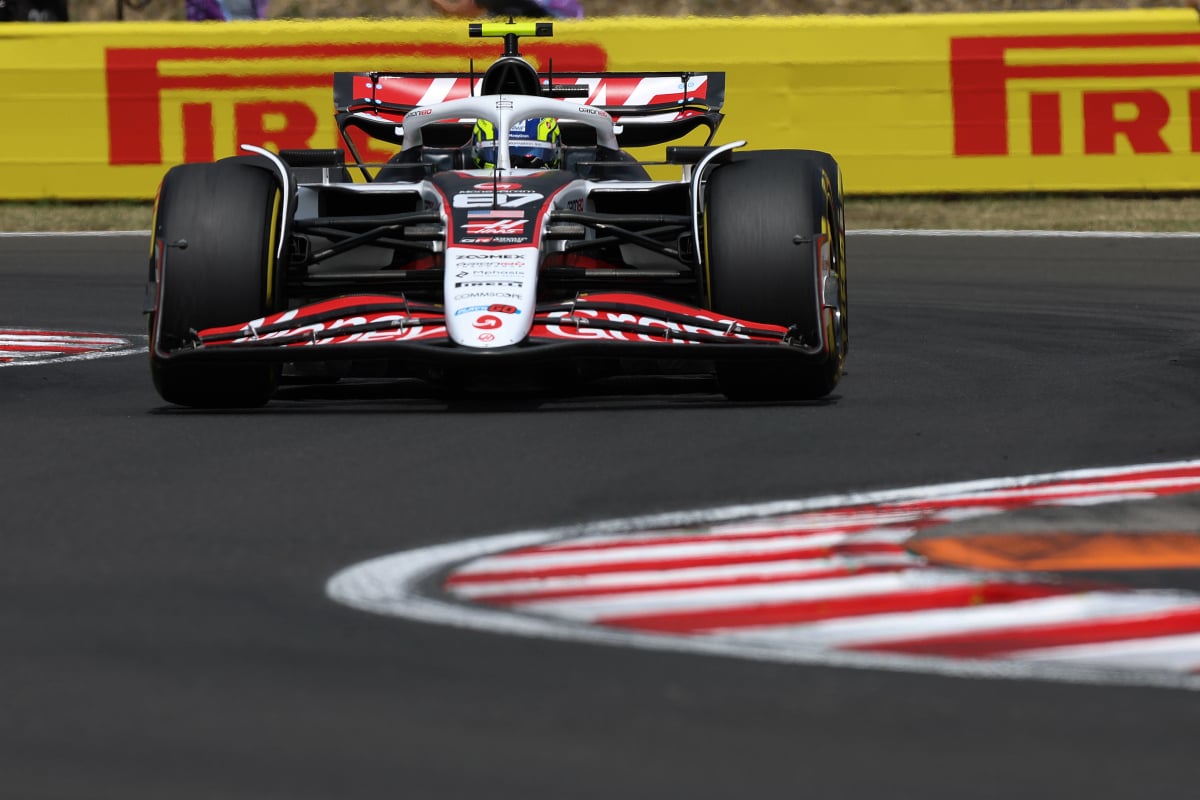 Bearman at the Hungaroring