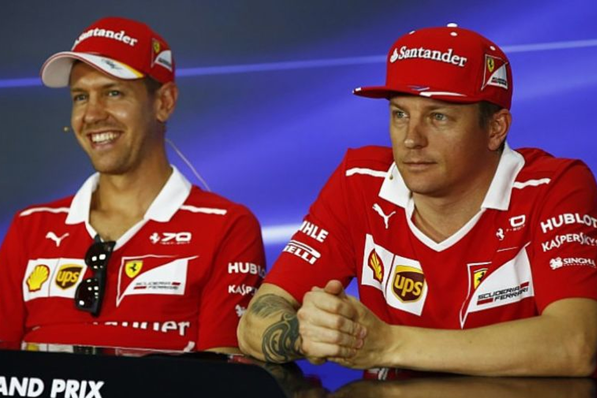 Raikkonen discusses team orders at Ferrari
