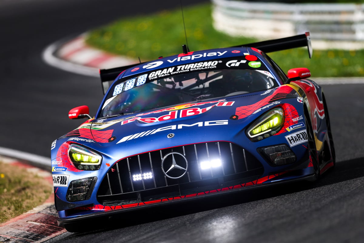 Verstappen at the Nurburgring