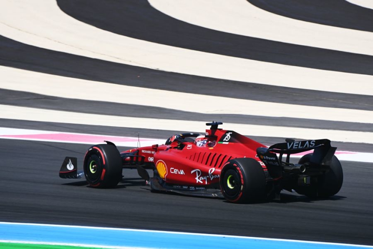 Charles Leclerc se luce y triunfa en la FP1 del GP de Francia