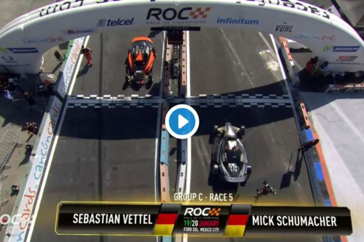 VIDEO: Schumacher beats Vettel in Mexico!