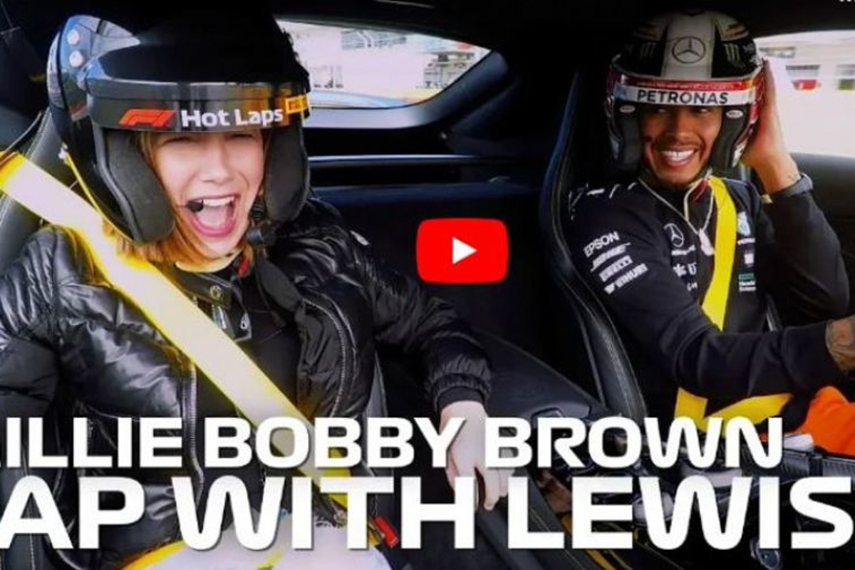 VIDEO: Hamilton takes Stranger Things' Millie Bobby Brown for a spin
