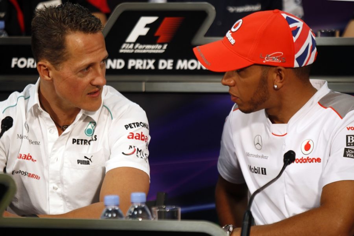 Schumacher heeft record te danken aan contract: "Hamilton daarom beter"