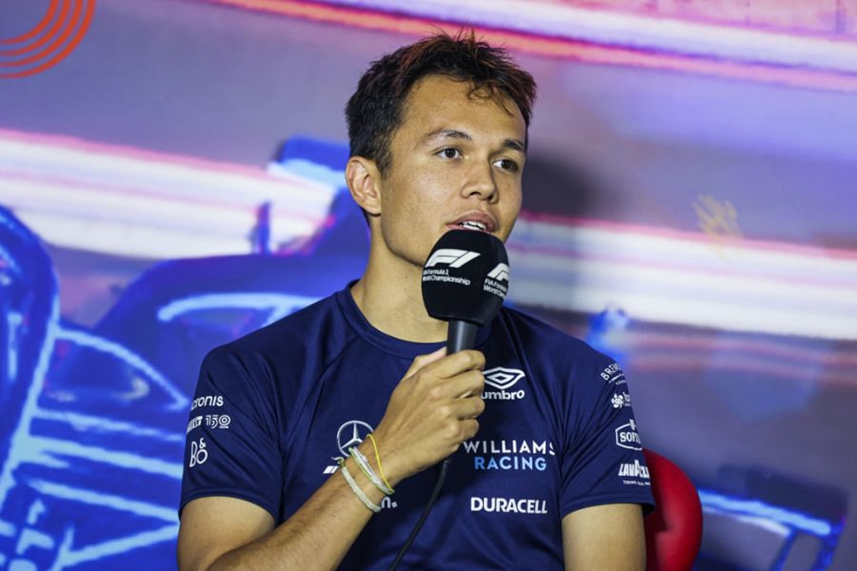 Albon admits his skin 'RIPS' around corners – backed up by GRUESOME image