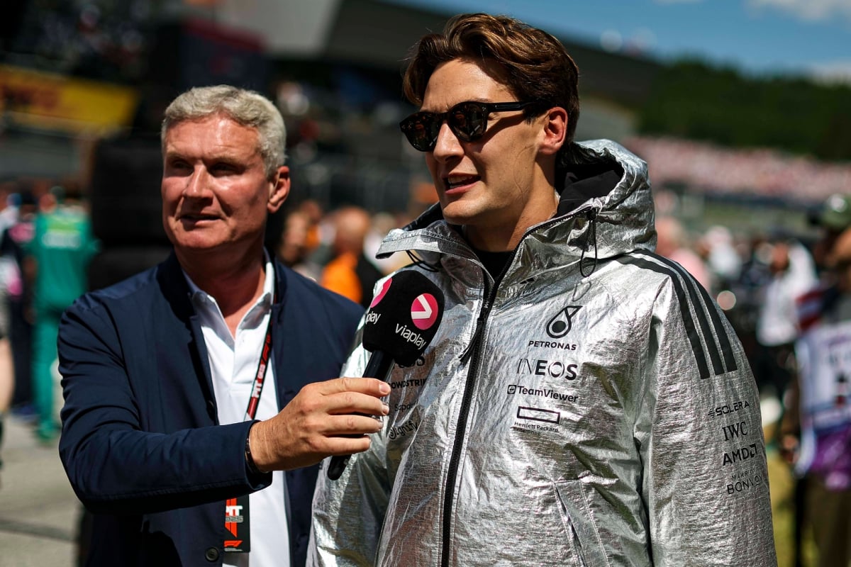 David Coulthard interviews George Russell