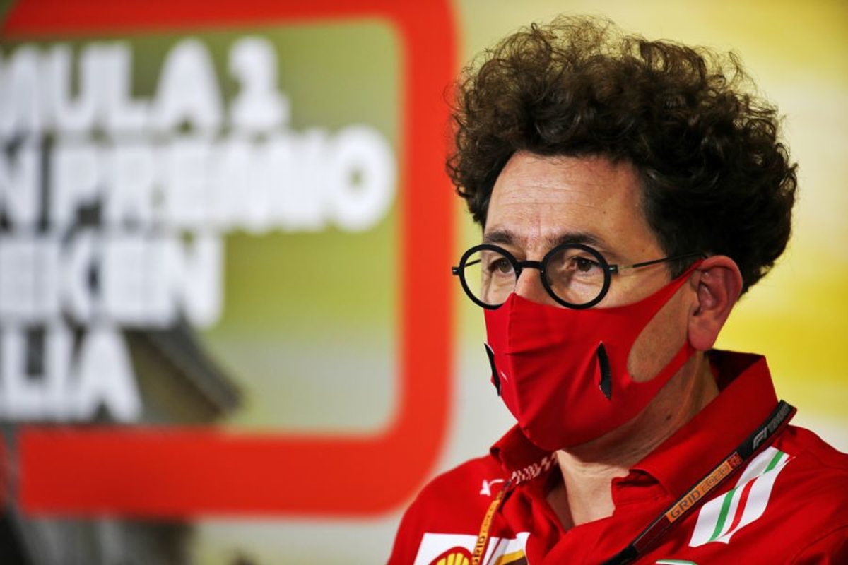Binotto zet Ferrari op scherp in verhitte strijd: "Doel om als derde het seizoen af te sluiten"