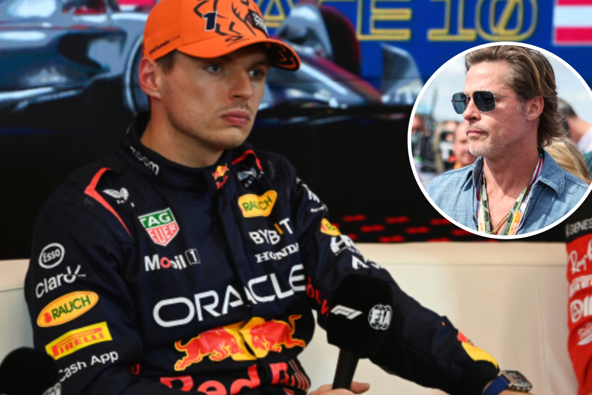 Verstappen issues CLASSIC response when asked about Brad Pitt F1 movie