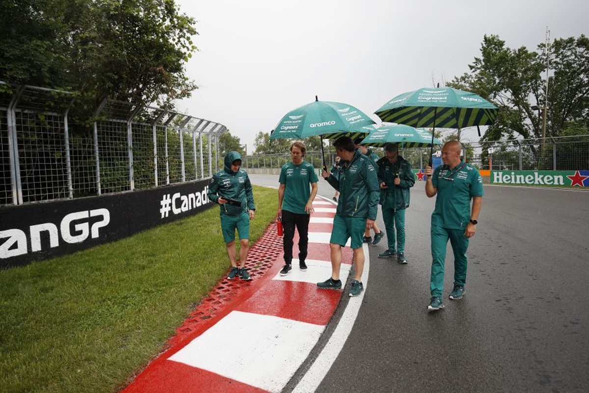 In beeld: coureurs arriveren in Montreal en verkennen het regenachtige circuit