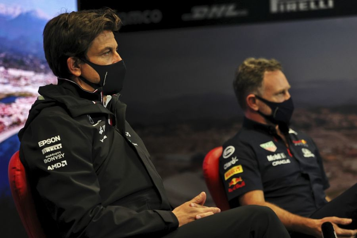 F1 revelling in "big tension" between Mercedes and Red Bull