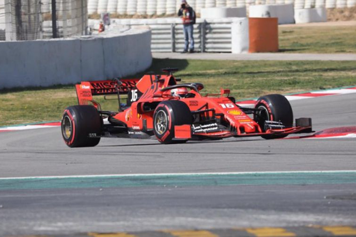 Leclerc turns the screw on Mercedes as Ferrari flies