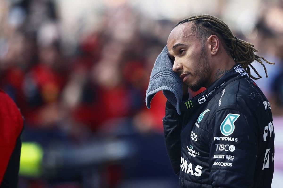 Hamilton on track for just 13 minutes as Mercedes complete mammoth repairs
