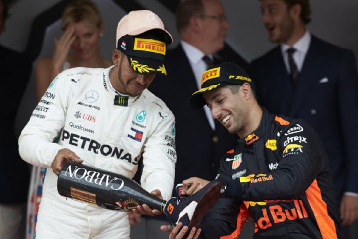 Hamilton hails 'brave' Ricciardo career move