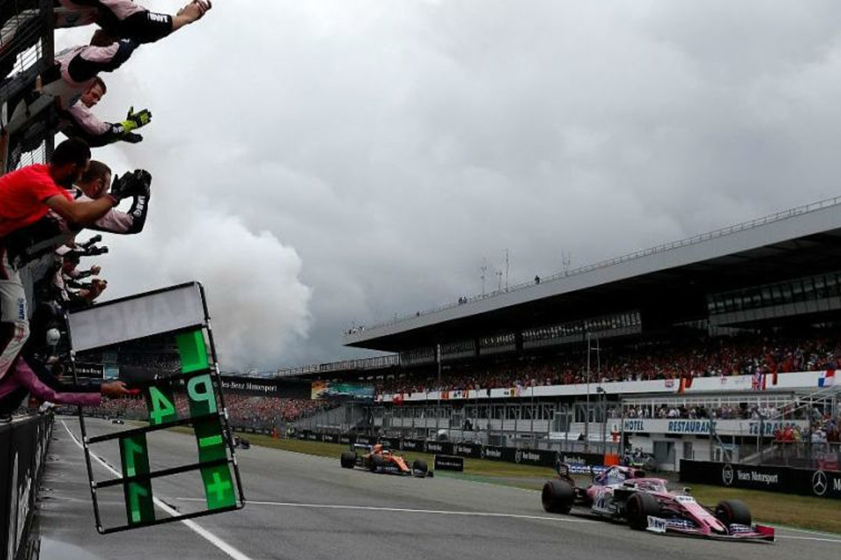 Stroll's epic German GP gamble raises £11,000 for charity