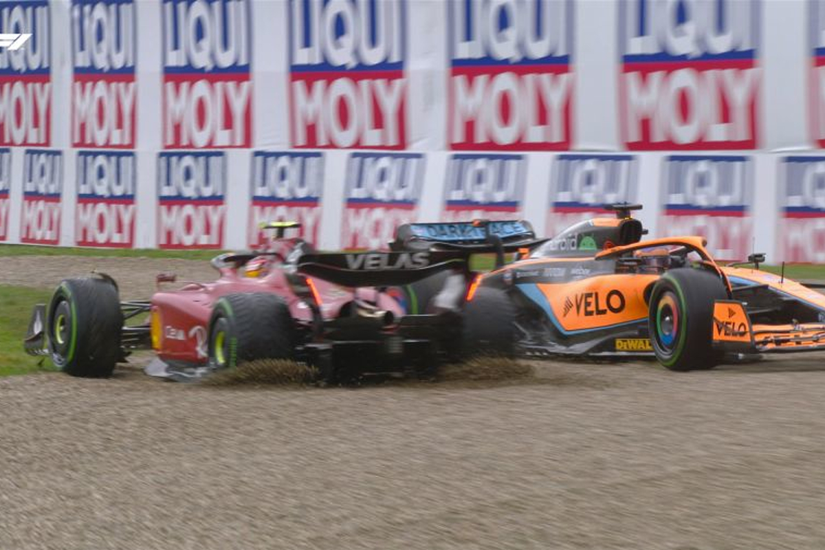 Ricciardo neemt verantwoordelijkheid voor botsing Sainz