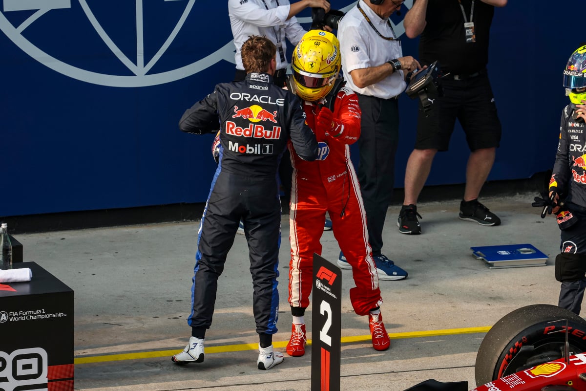 Max Verstappen, Lewis Hamilton, generic, Bahrain GP, 2026