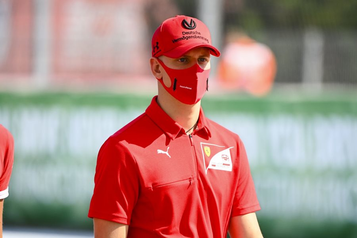 Mick Schumacher "overwhelmed" to follow in father Michael's footsteps