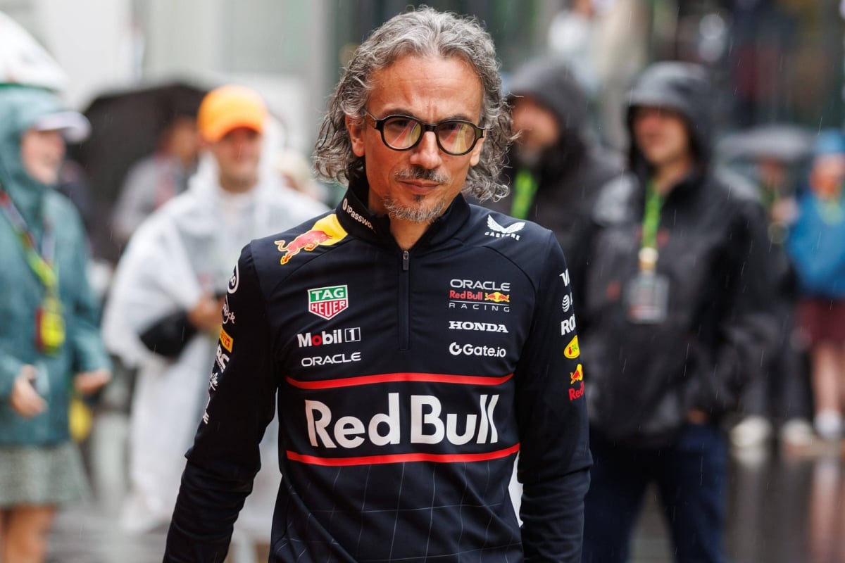 Laurent Mekies, Red Bull, Belgium, 2025