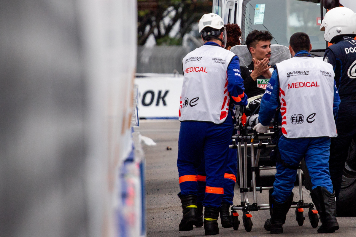 Wehrlein over verwondingen na FE-race Brazilië: "Thuis teruggegaan naar het ziekenhuis"