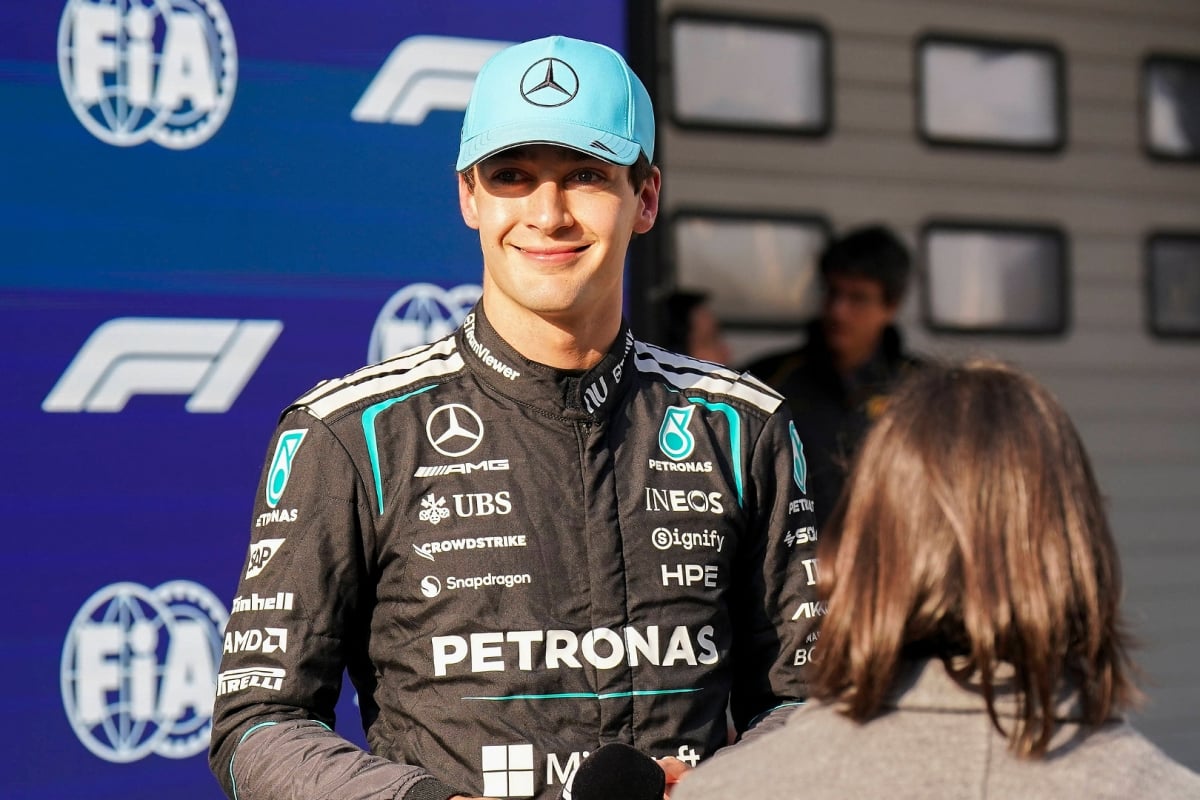George Russell, Mercedes, China, 2026