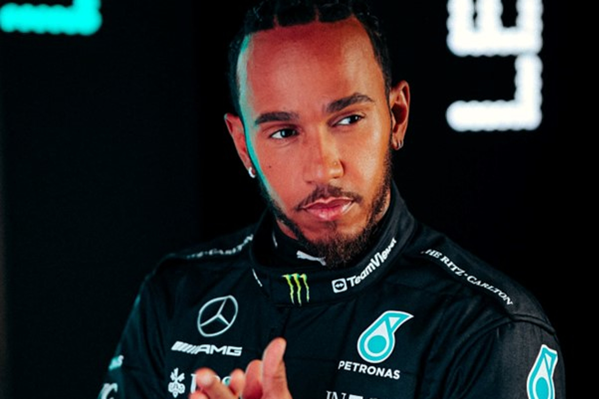 Lewis Hamilton introduced as 'eight-time world champion' at Mercedes sponsor event