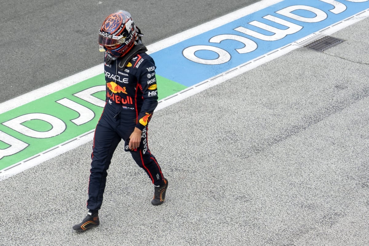 Max Verstappen in Zandvoort