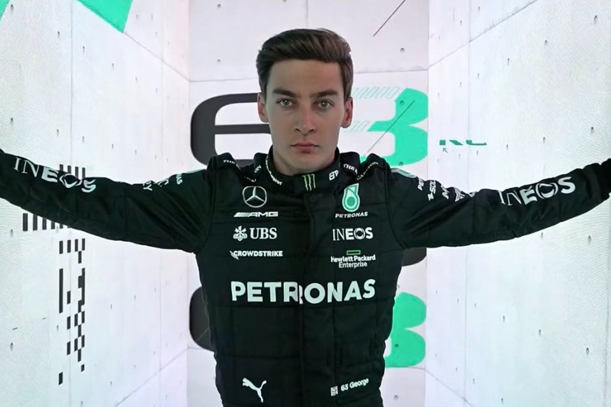 Mercedes se burla de George Russell mientras un hilarante mensaje de radio atormenta a la estrella de la F1