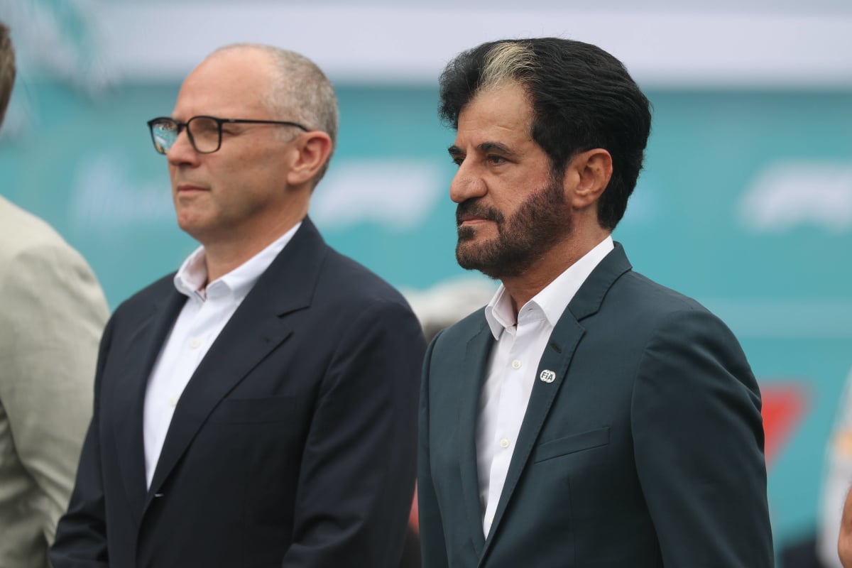 Stefano Domenicali, Mohamed Ben Sulayem, FIA, FOM, F1, generic, 2026