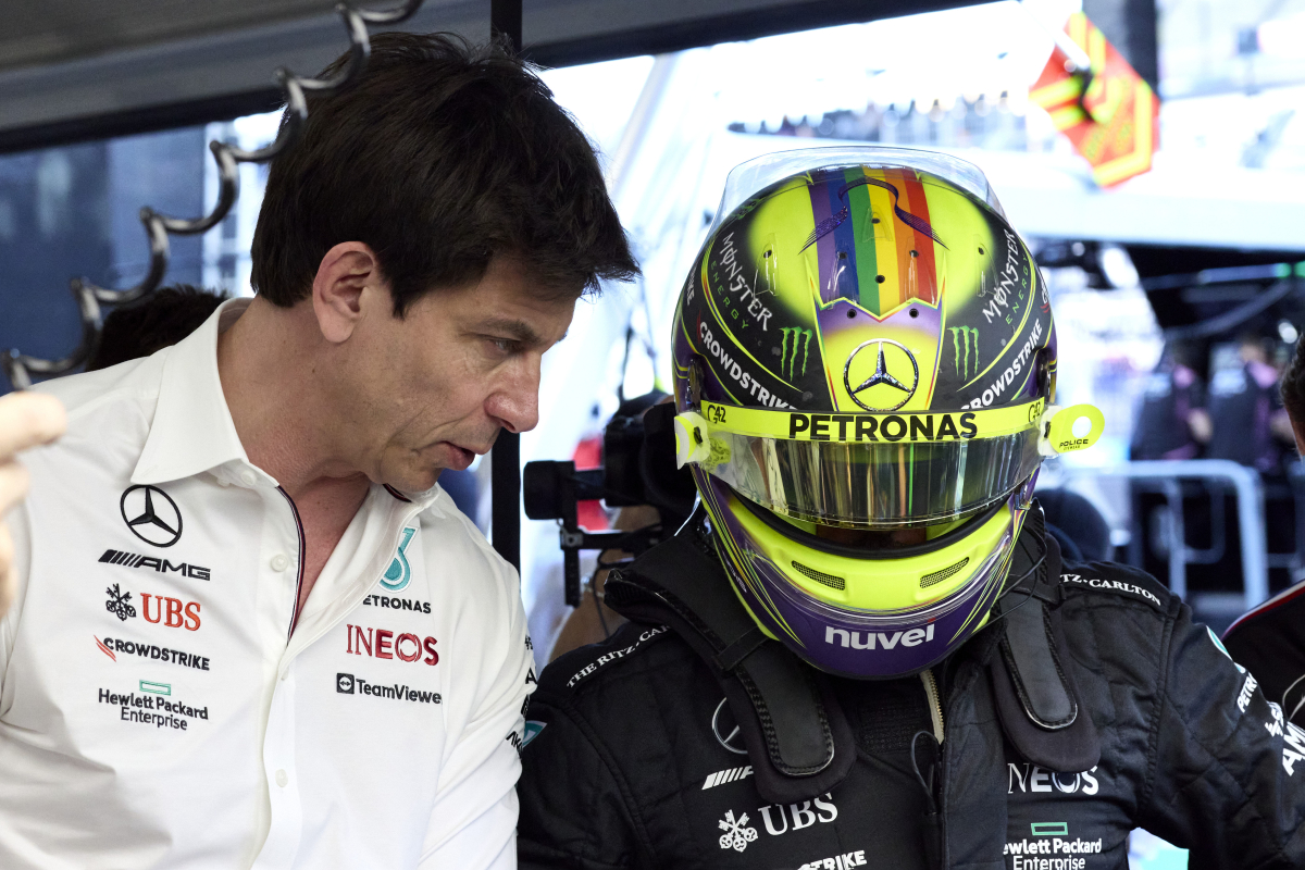 Wolff and Hamilton in 'UNCOMFORTABLE' Mercedes contract talks amid Ferrari rumours