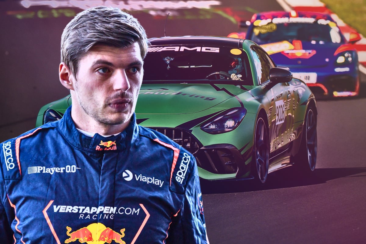 Verstappen with instructor