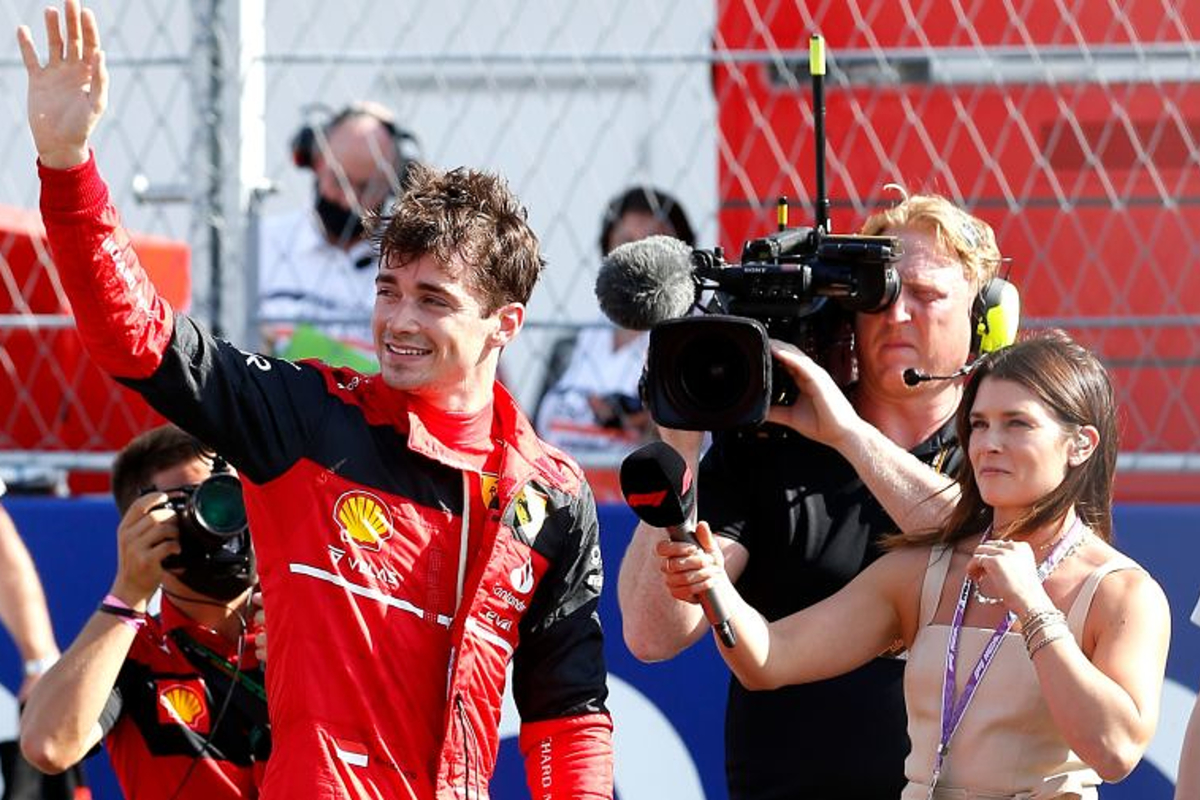 Danica Patrick: Charles Leclerc looks defeated as title slips away