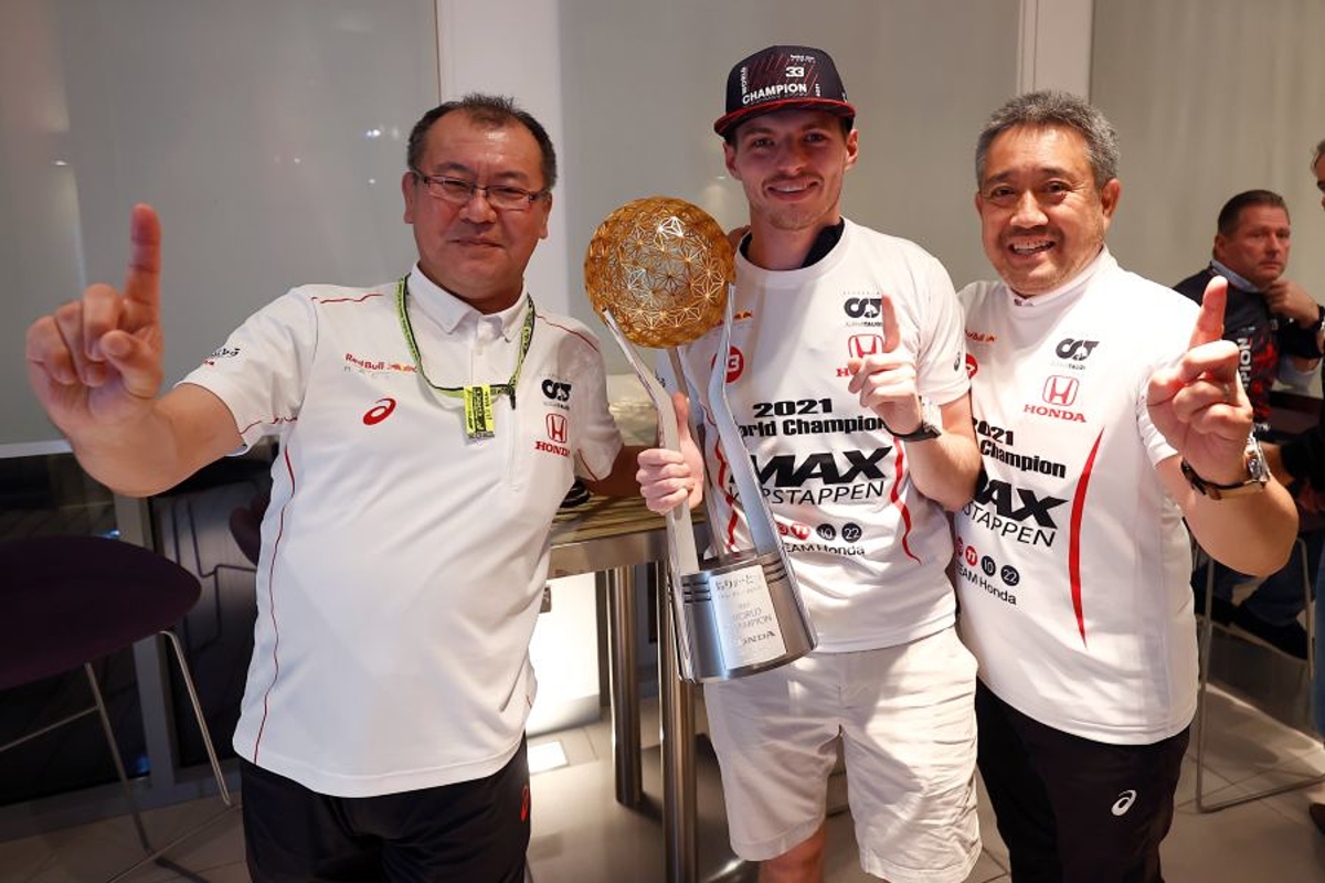 Honda: 'Willen ervoor zorgen dat Verstappen volgend jaar weer kan vechten om de titel'