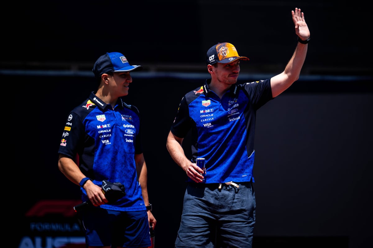 Hadjar keert na polsblessure terug bij Red Bull in Bakoe: 'Kan niet wachten'
