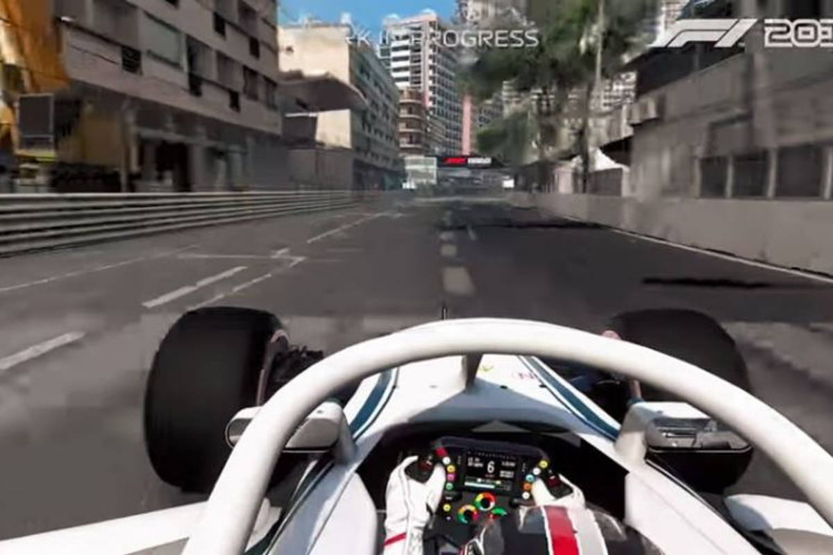 First glance at F1 2018 gameplay
