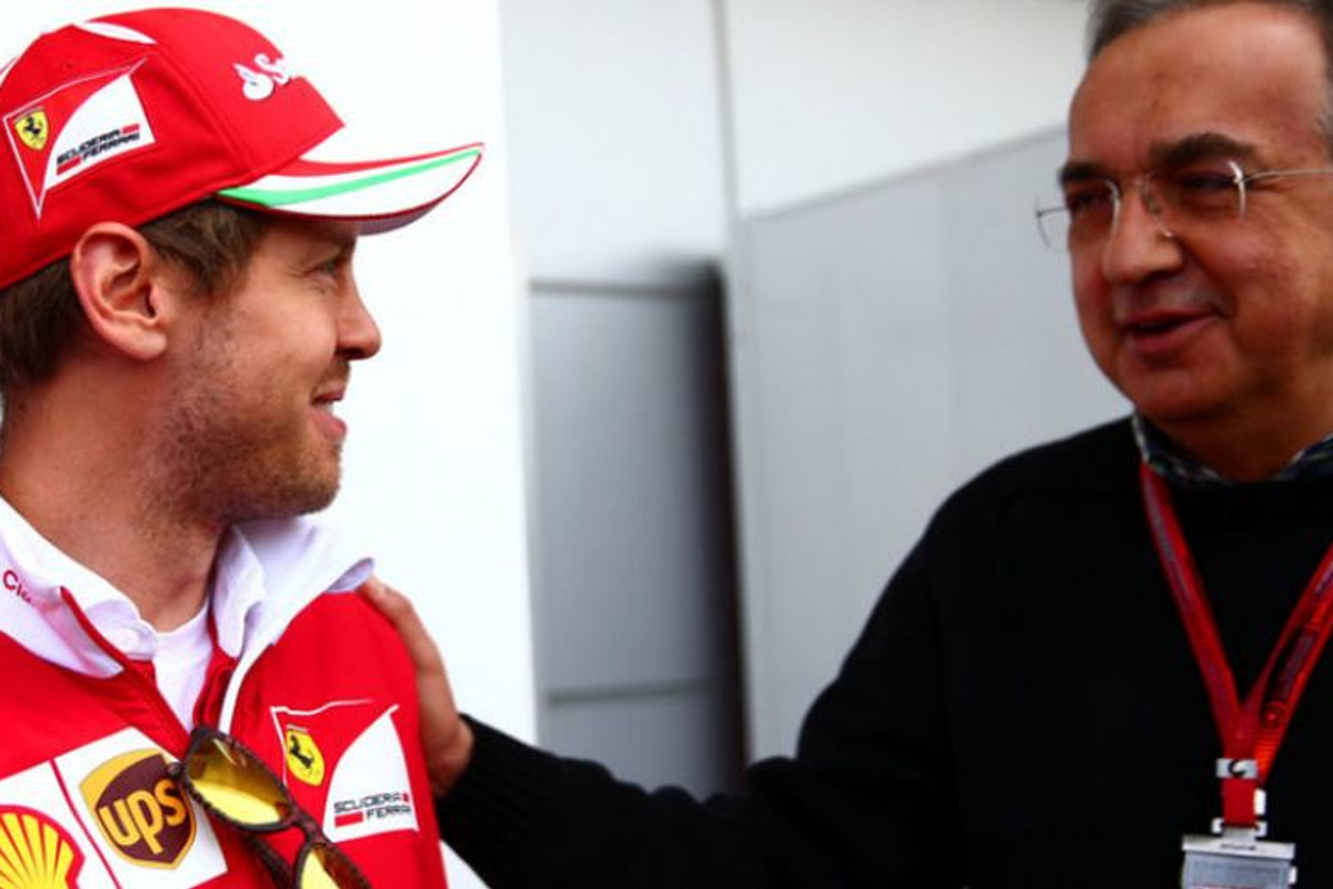 Marchionne expects a 'less emotive' Vettel in 2018