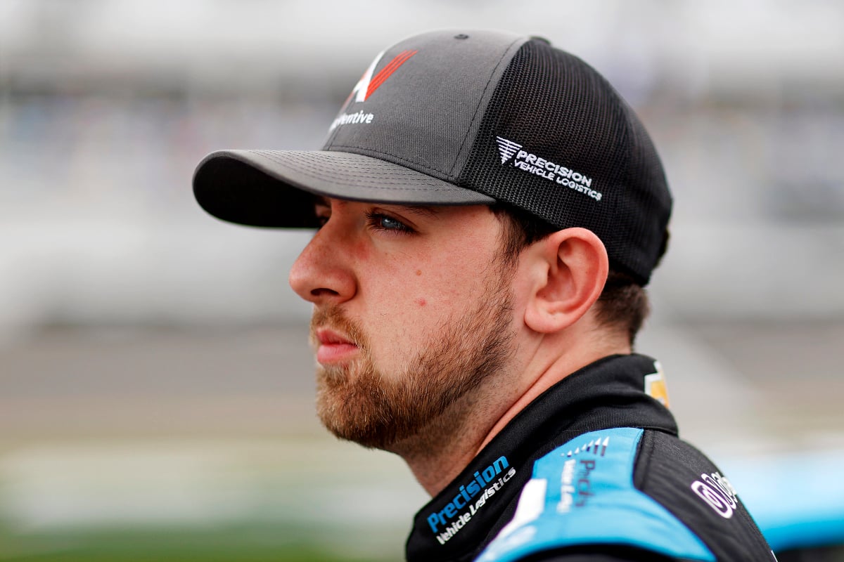 A generic image of NASCAR driver Kaden Honeycutt during the 2025 season