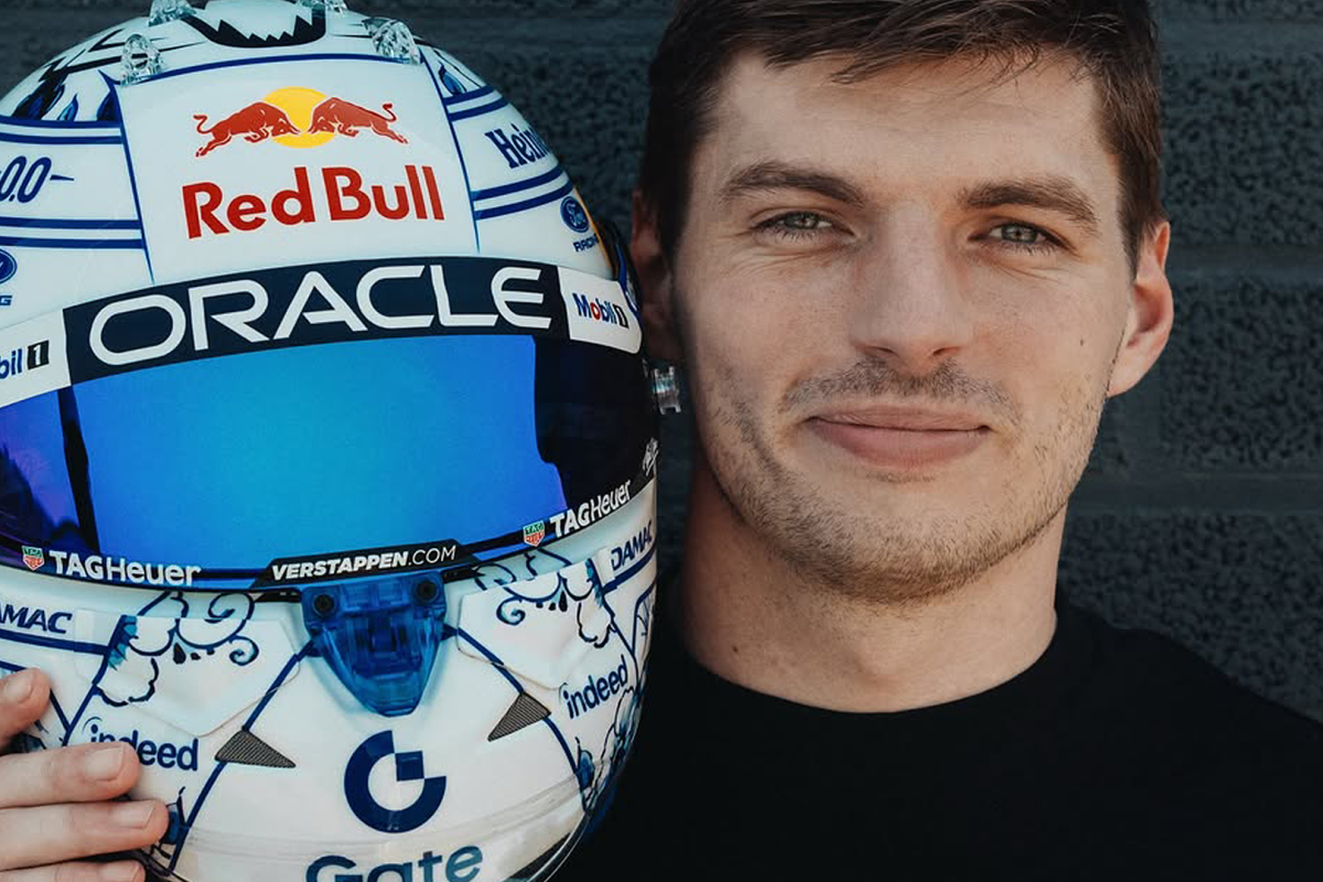 Vestappen, helmet, Dutch GP, @ Instagram: maxverstappen1