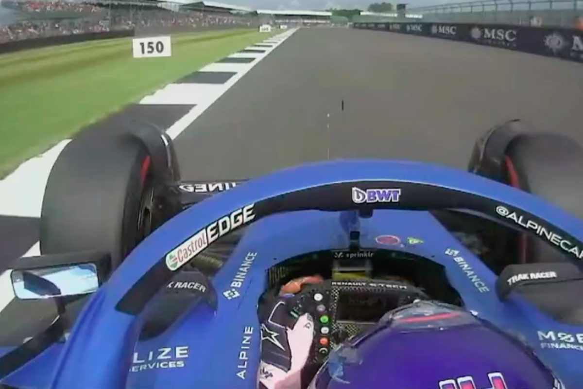 VIDEO: El terrible rebote de Fernando Alonso en Silverstone