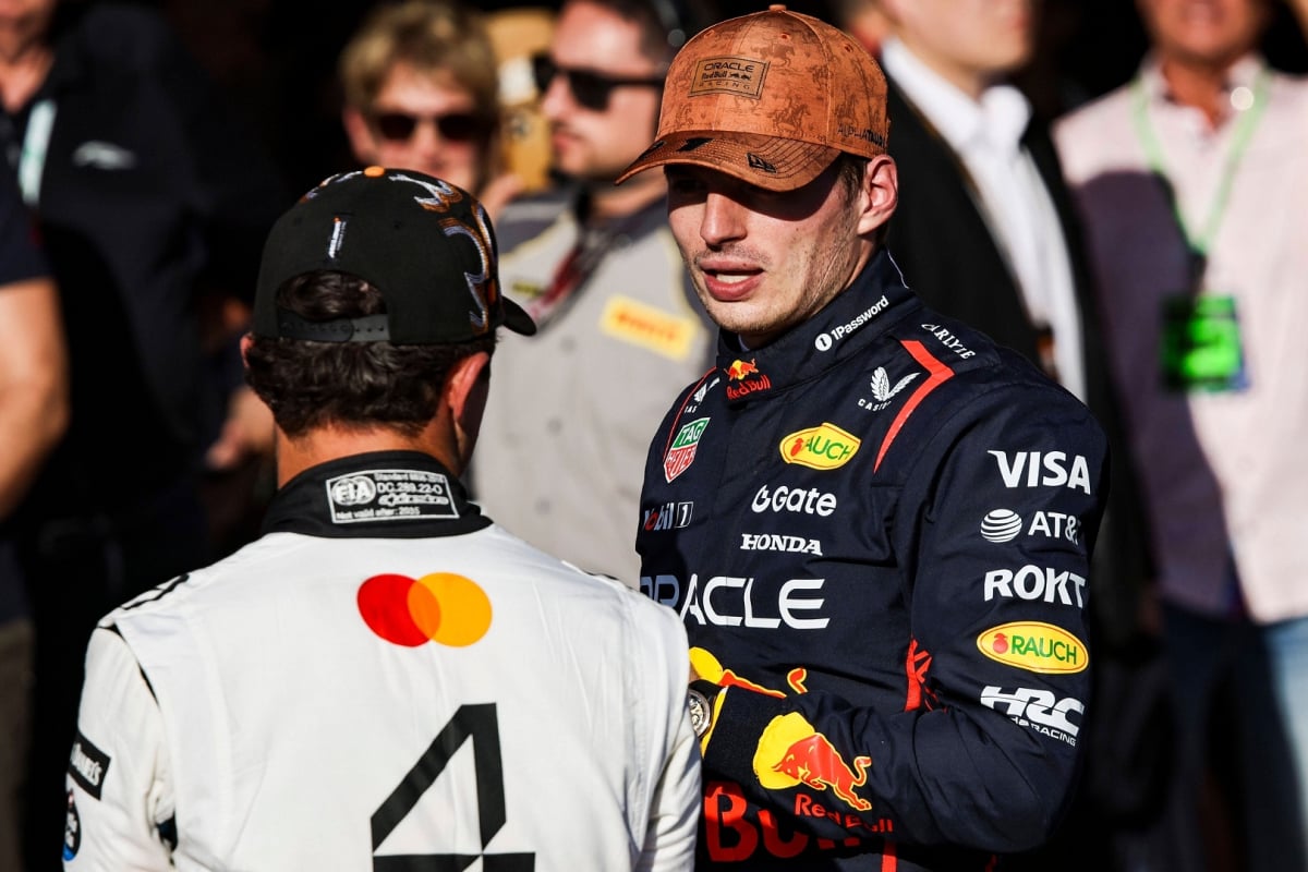 Max Verstappen, Lando Norris, Red Bull, McLaren, COTA, USGP, 2025