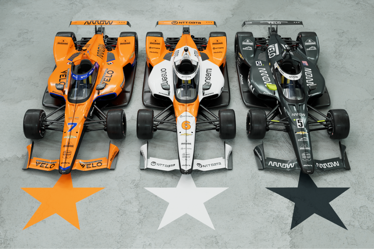 McLaren reveal striking Triple Crown Indy 500 liveries