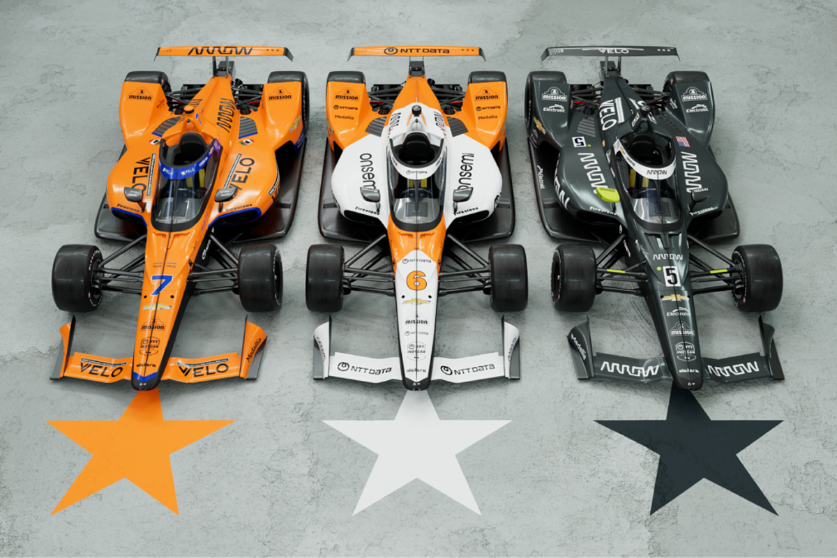 McLaren y Pato O'Ward muestran los diseños para la Indy 500