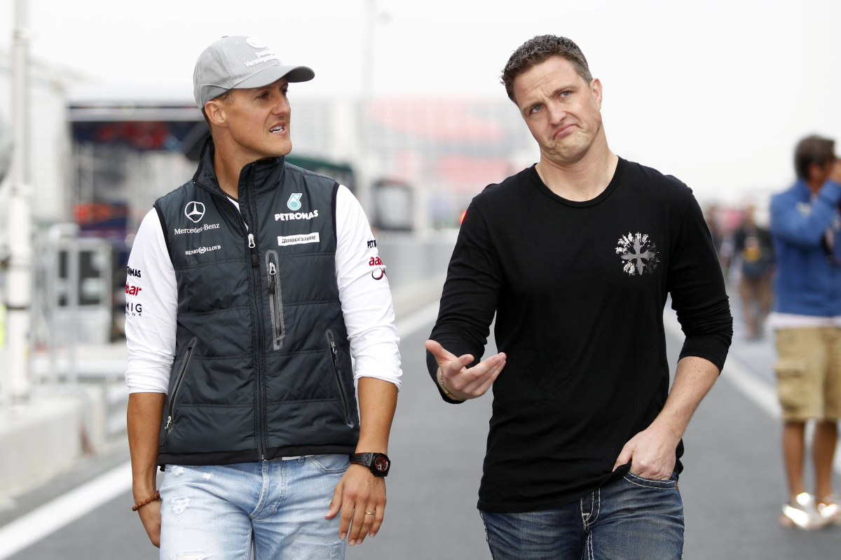 Ralf Schumacher werd tegengehouden door vader: 'Michael heeft zoveel geluk gehad'