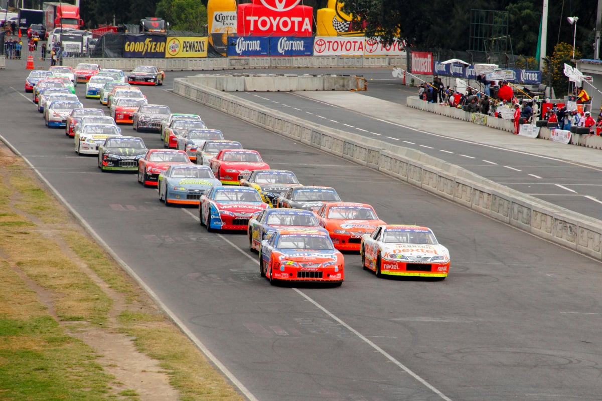 Mexican NASCAR Series at Mexico City in 2012