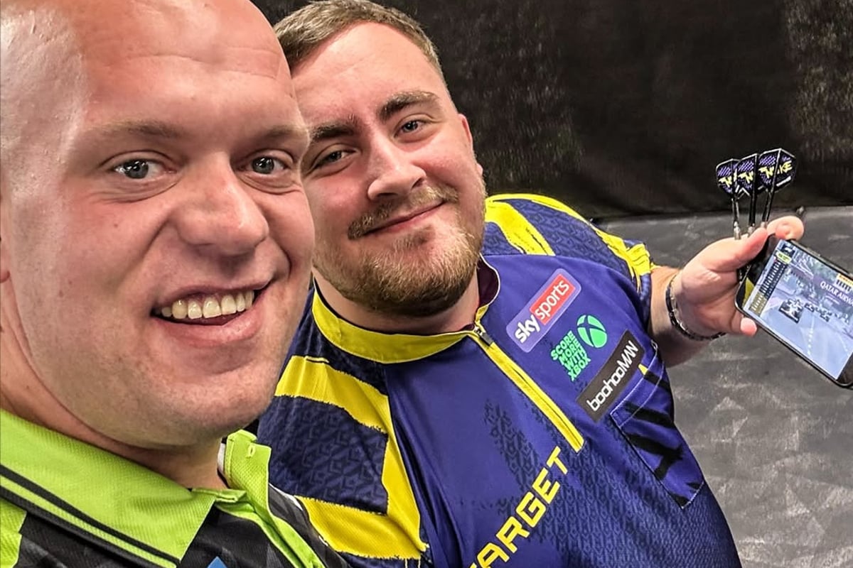Van Gerwen, Littler, socials