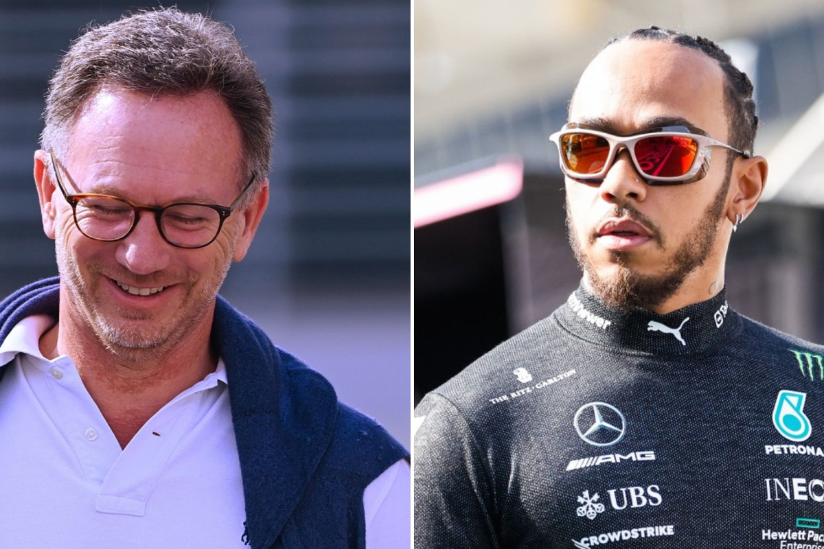 Horner gevleid door Hamilton: 'Zeker als je denkt aan Lewis zijn voorgaande auto's'