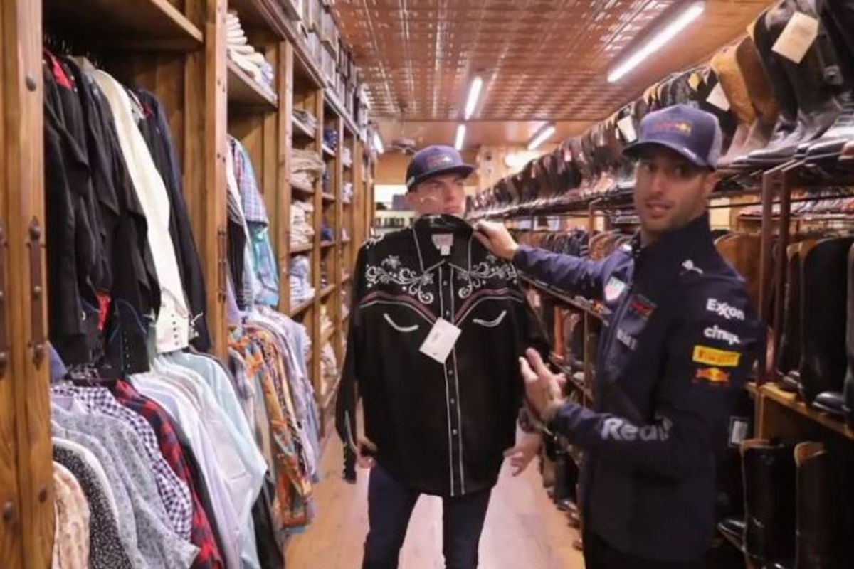 VIDEO: Verstappen and Ricciardo are going to look AMAZING at COTA...