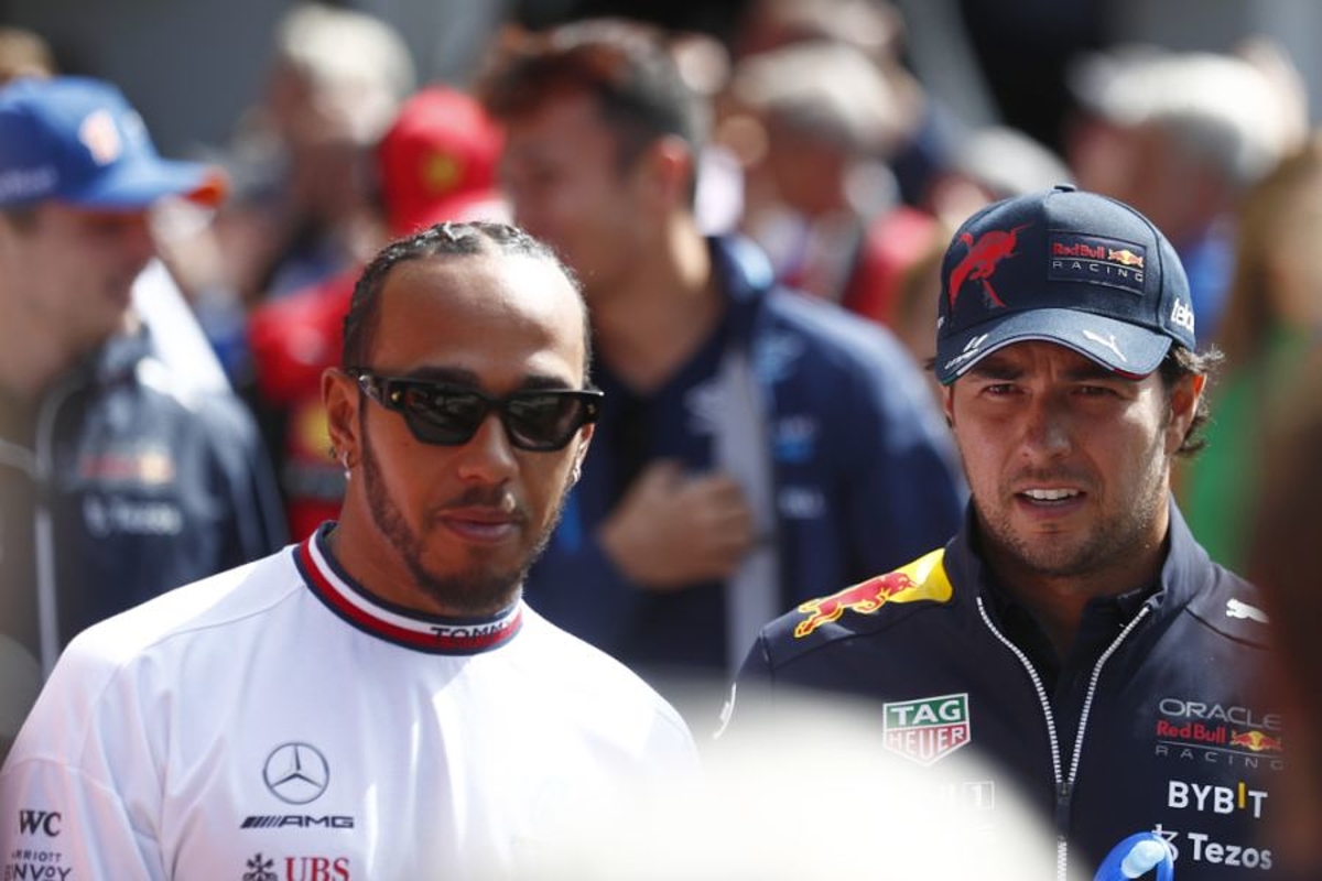 Checo Pérez: Nunca quise hacerle daño a Lewis Hamilton