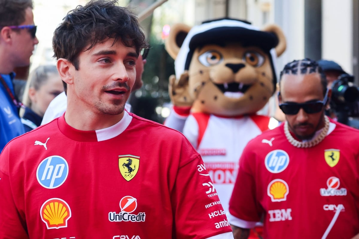 Charles Leclerc, Lewis Hamilton, Ferrari, Monaco, 2025