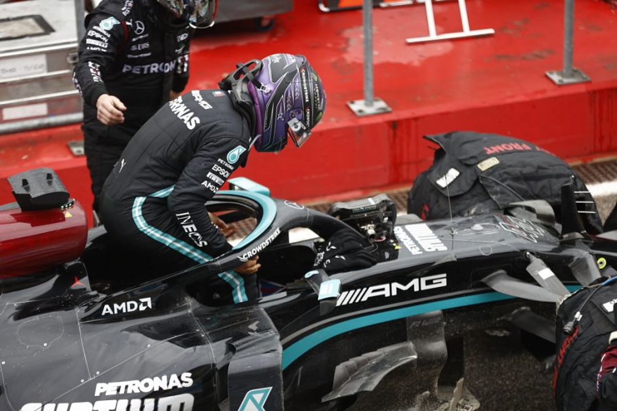 Hamilton knokt zich terug tot P2: "Verstappen geweldig, mijn race niet de beste"